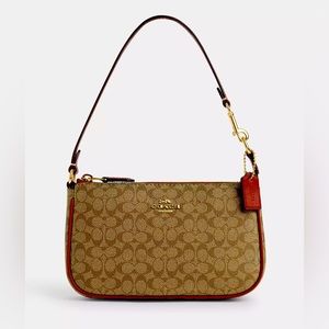 Coach Nolita 19 In Colorblock Micro Signature Canvas